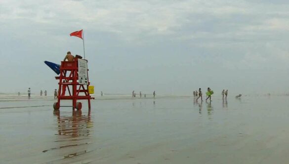 Lifeguard Stand at Beach