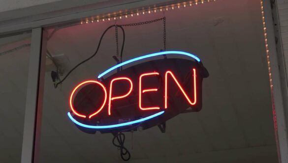 Open Neon Signs