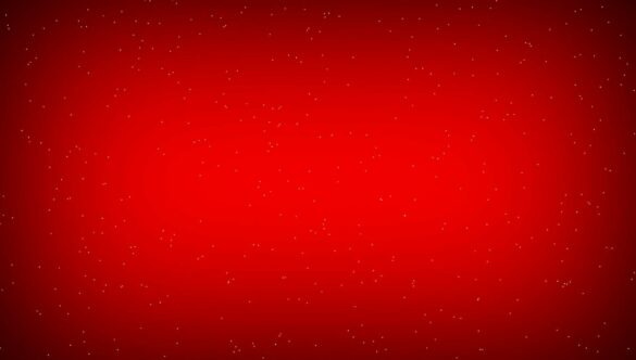 Snow and Red Background Christmas