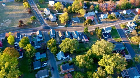 Small Town Aerial