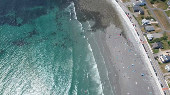 Beach Aerial View