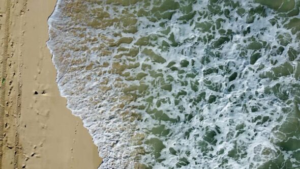 Beach Shore Aerial