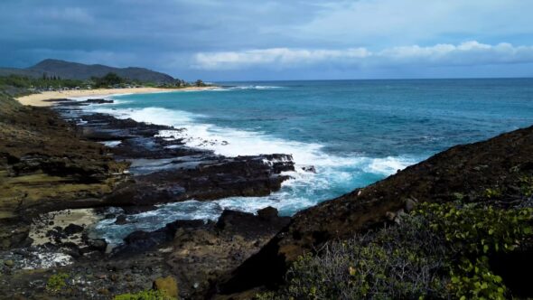 Ocean Waves Rocks