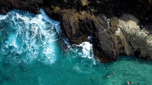 Coast Ocean Aerial