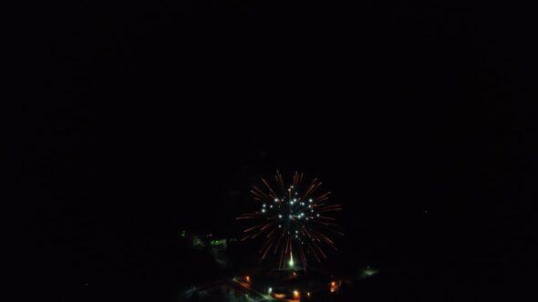 Fireworks Night Sky