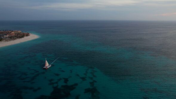 Tropical Ocean Aerial