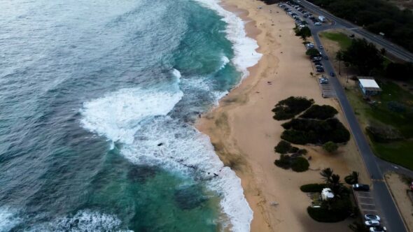 Coast Ocean Aerial