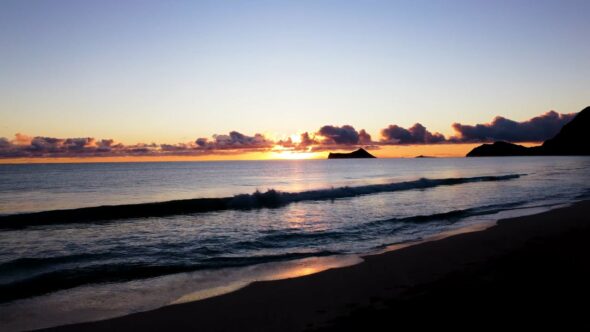 Beach Ocean Sunrise