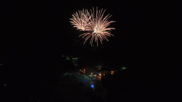 Night Fireworks Celebration