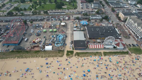 Amusement Park Aerial